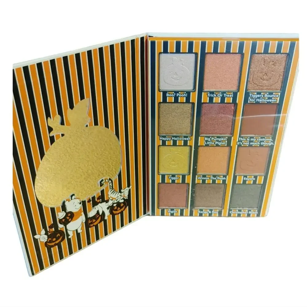Disney Winnie The Pooh Happy Halloween 12 Color Eyeshadow Palette With Mirror